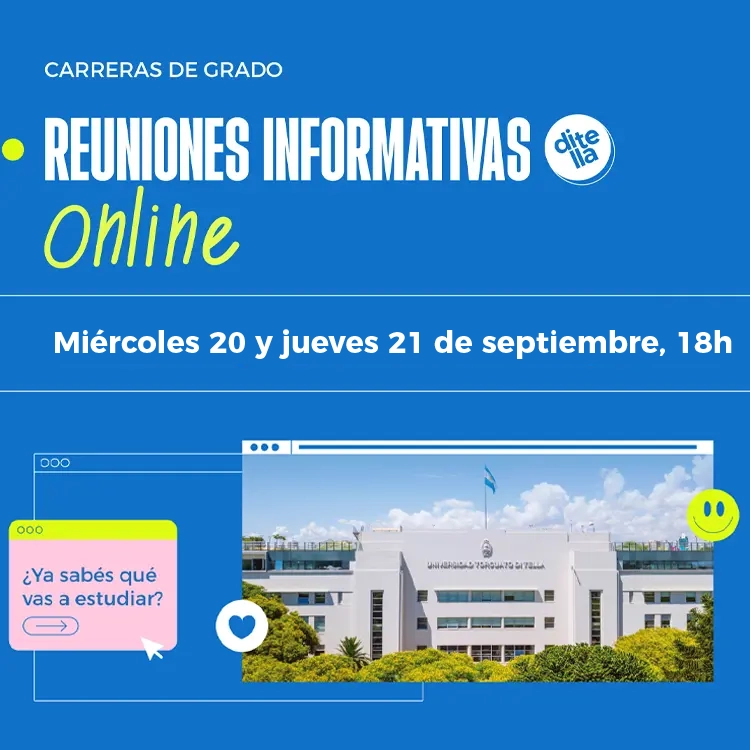 Reuniones informativas online mircoles 20 y jueves 21 de septiembre