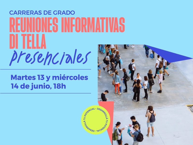 Reuniones informativas presenciales Martes 13 y Mircoles 14 de junio, 18h
