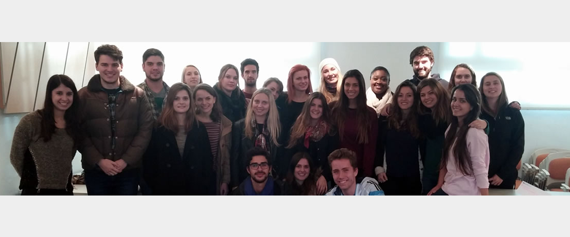 Exchange students Spring 2015