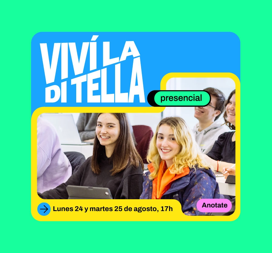 Viv� la Di Tella | presencial | lunes 24 y martes 25 de agosto, 17h