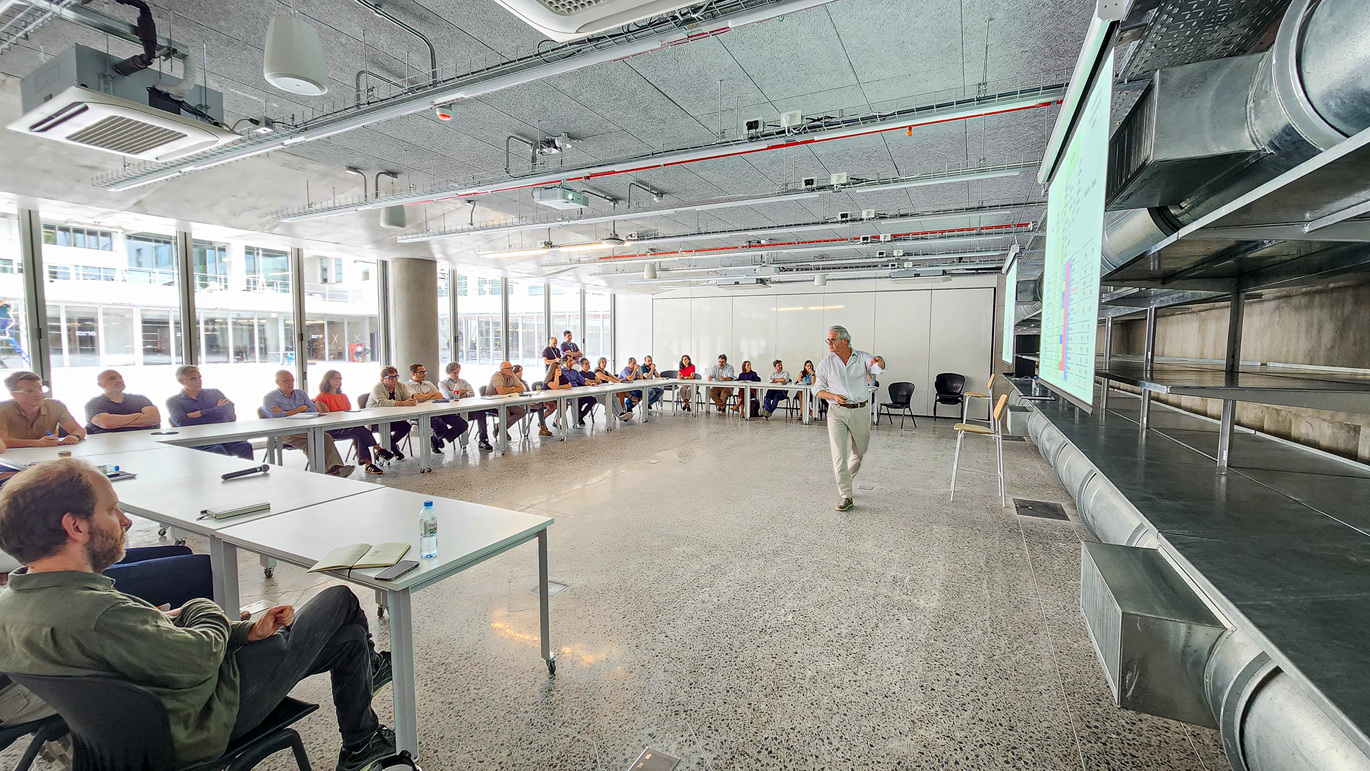 Inauguraci�n de los talleres de Dise�o
